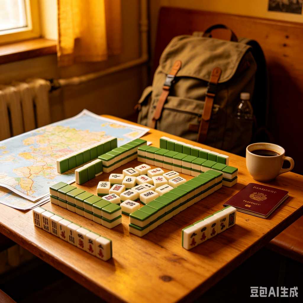 gift box packed mahjong set